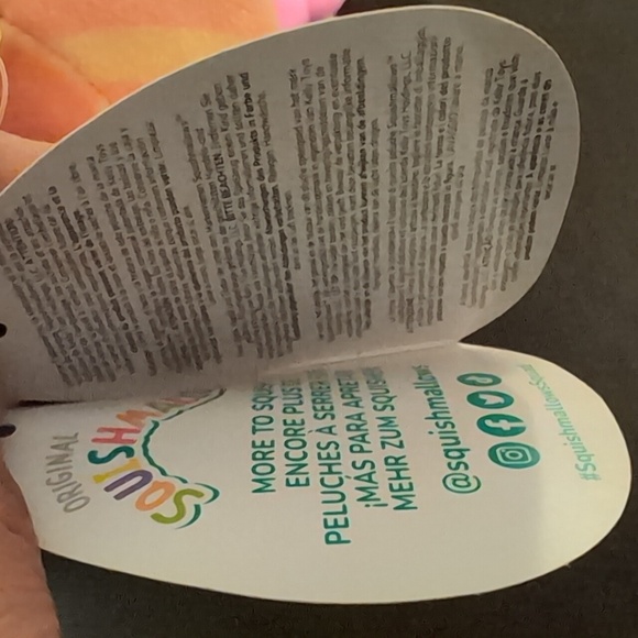 NWT, Squishmallows Lucienne the Lionfish Plush Toy. - Picture 9 of 10